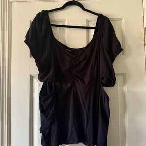 Torrid Black Crew Neck Top